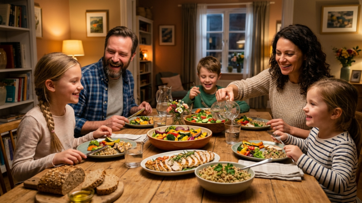 Mat för väliket: Näringsrik och enkel middagsmatlista för familjers